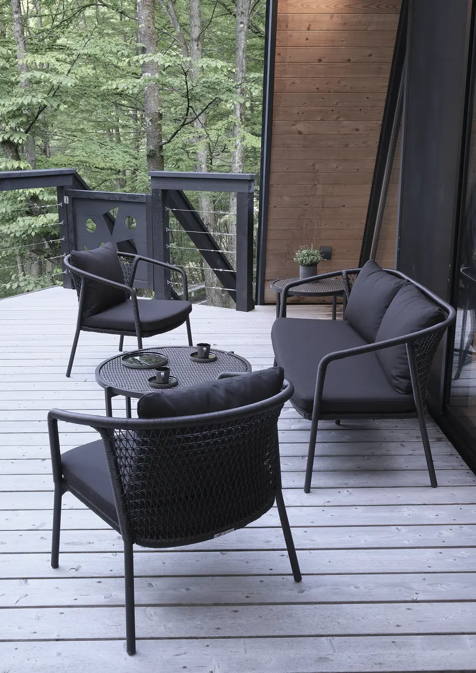 K.RAUCORD Outdoor Furniture on Deck